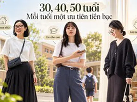 Cùng thu nhập 30 triệu/tháng nhưng khác giai đoạn sống: Tuổi 30 lo mua nhà, tuổi 40 lo cho con, tuổi 50 bắt đầu giữ tiền cho tuổi già