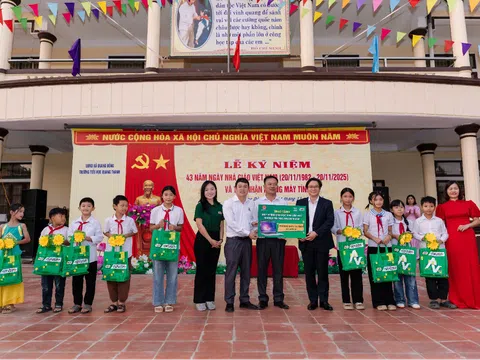 Nestlé tài trợ phòng máy tính, thúc đẩy chuyển đổi số trong trường học