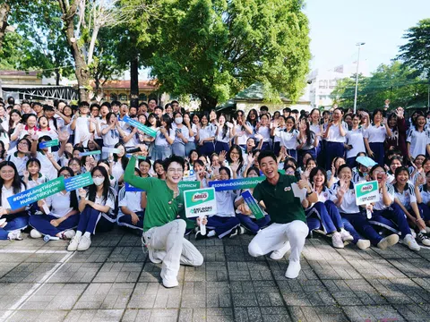 MILO và sao Việt bất ngờ “đổ bộ”, tiếp sức học sinh TP.HCM Vovinam
