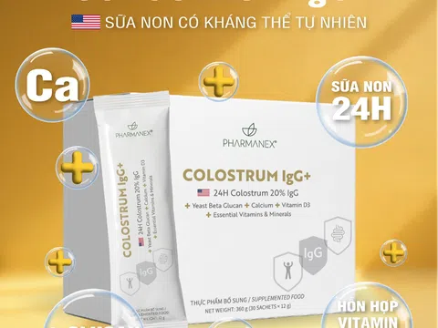 Nu Skin Việt Nam chính thức ra mắt thực phẩm bổ sung Colostrum IgG+