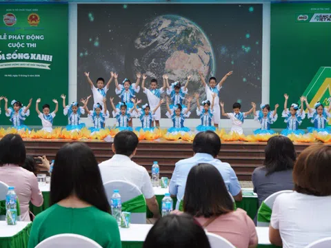 Khởi động cuộc thi toàn quốc lan tỏa lối sống xanh và năng động cho học sinh tiểu học