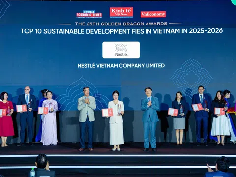 Nestlé Việt Nam được vinh danh là “Phát triển Chuỗi giá trị Nông nghiệp bền vững”